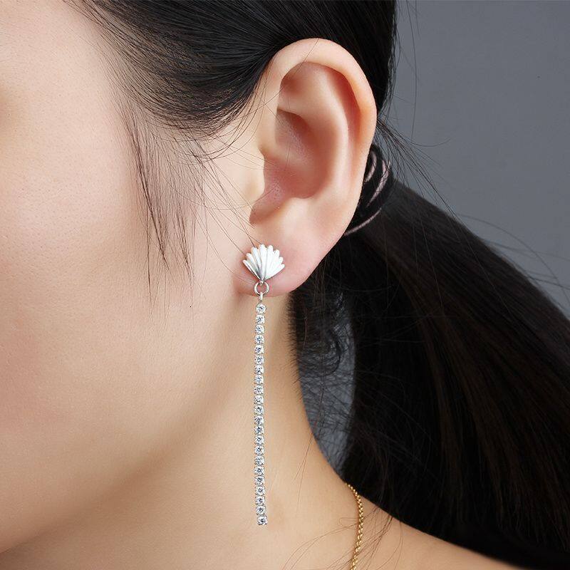 925 sterling silver huggie earrings