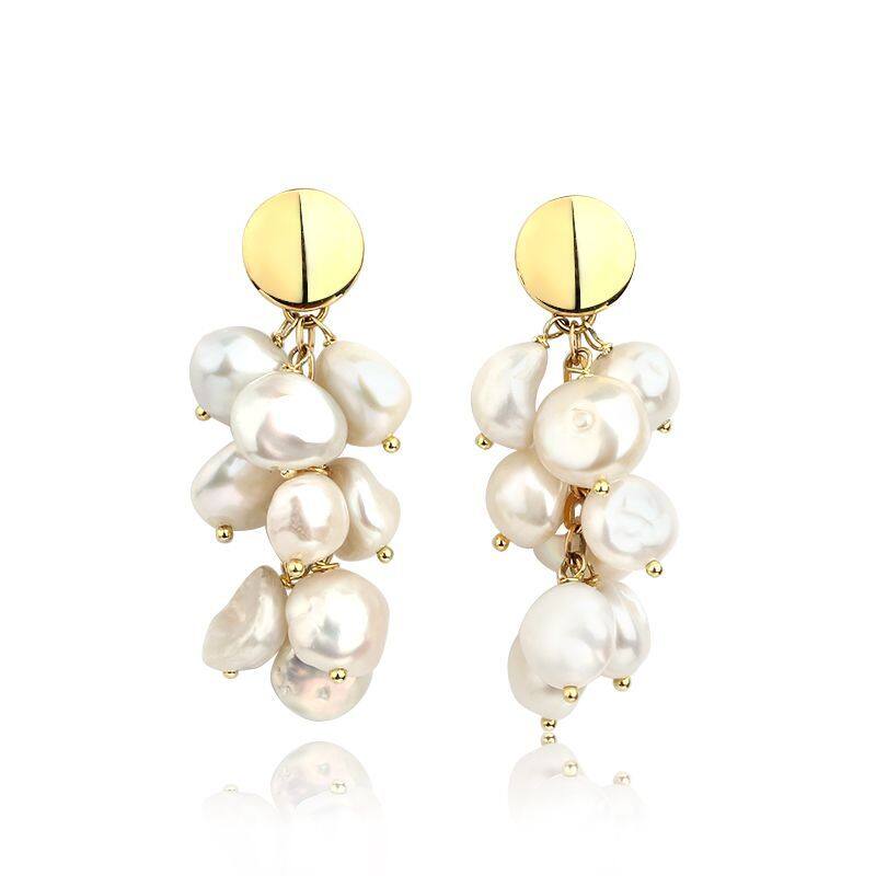 Sterling Silver Vintage Pearl Earrings