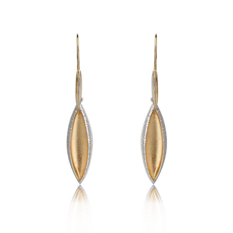 Sterling Silver Elegant  Hook Earrings