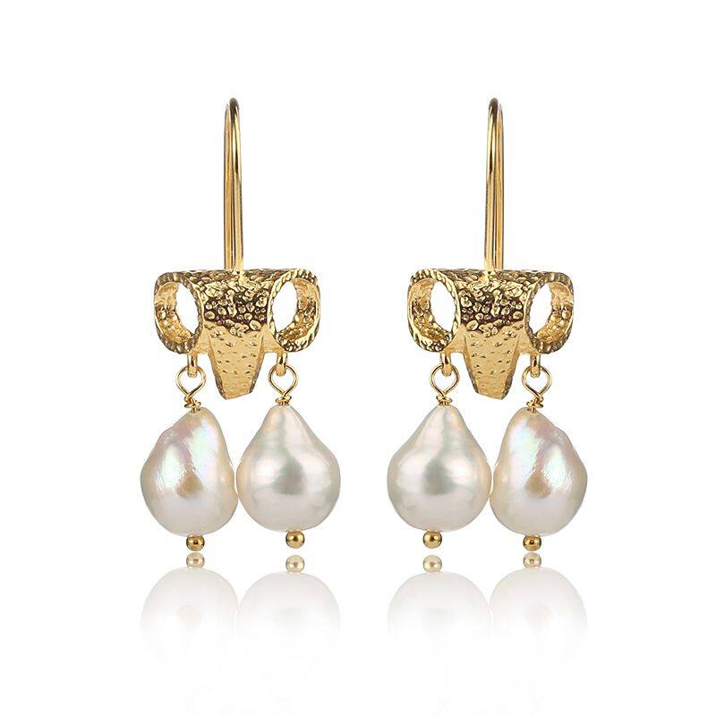 925 Sterling Silver Pearl Earring Hook