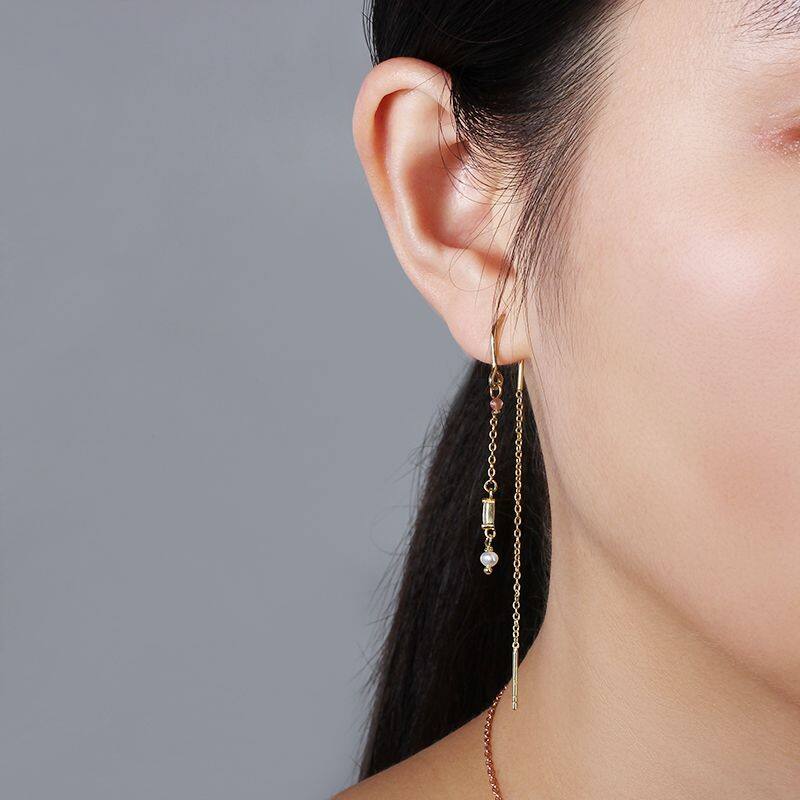 plain hoop earrings silver