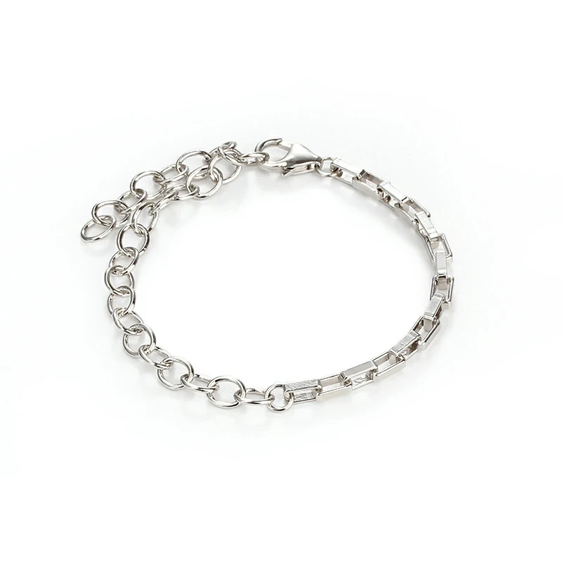 925 Sterling Silver Thick Chain Bracelet