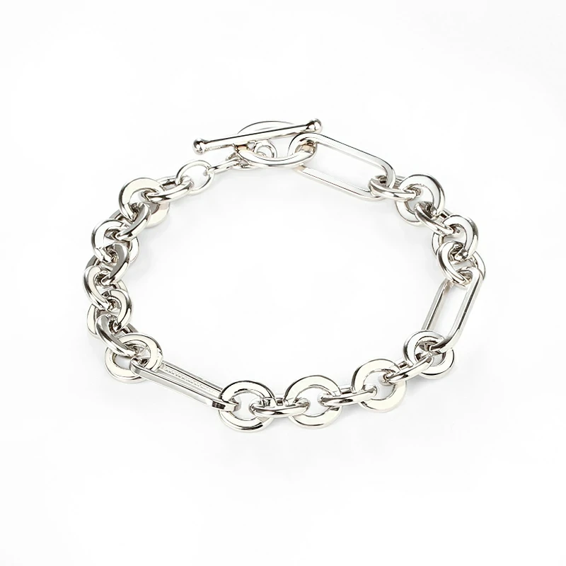 925 Sterling Silver Chunky Chain Bracelet