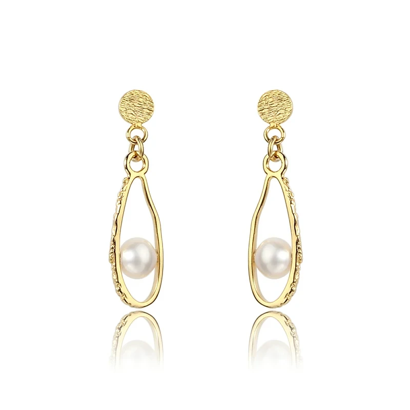 925 Sterling Silver Tiny Pearl Earring Studs