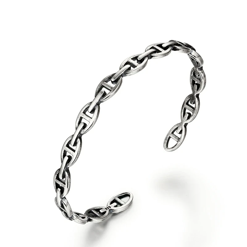 925 Sterling Silver Open Bangle